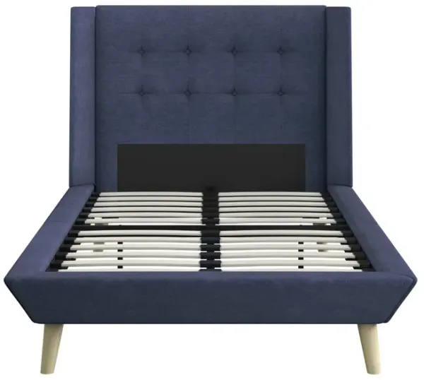 Farnsworth Upholstered Bed with Low Profile Platform Frame