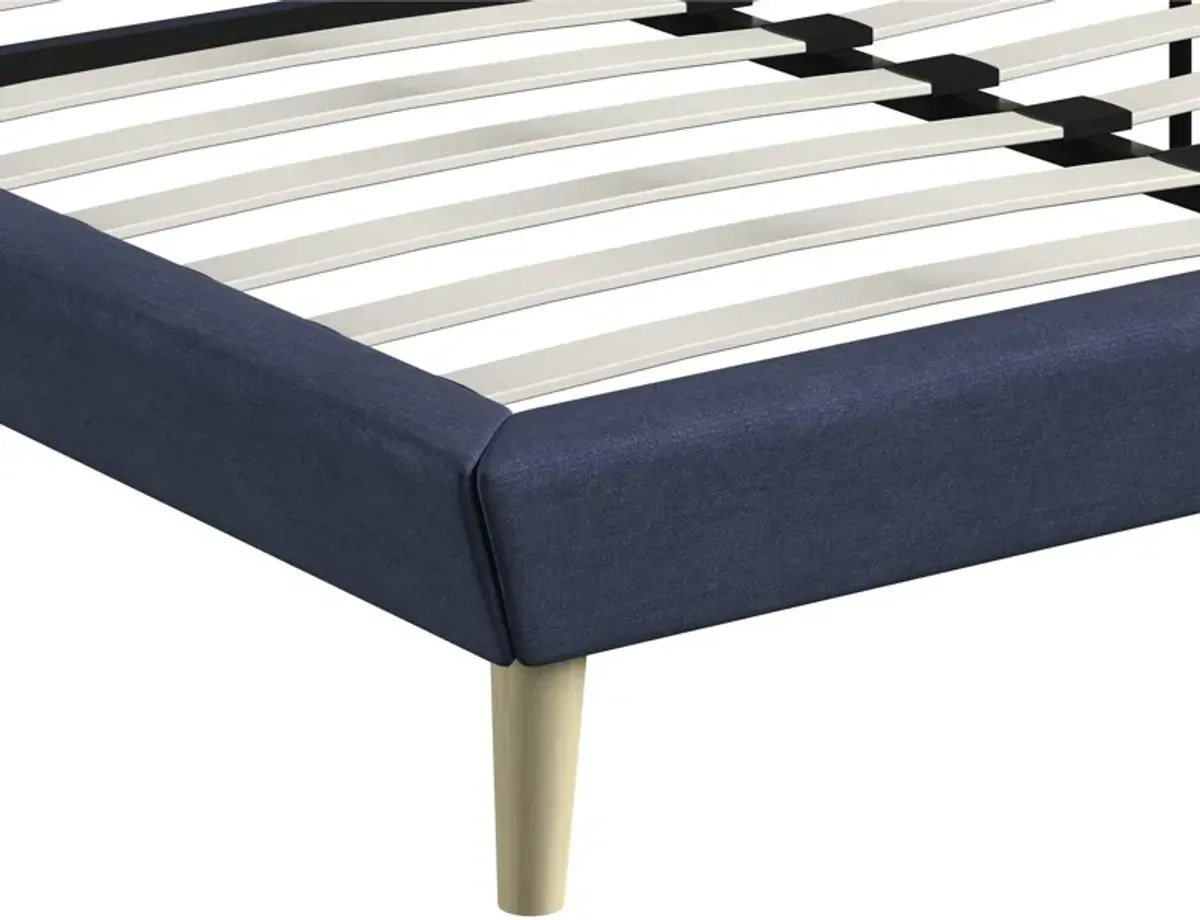 Farnsworth Upholstered Bed with Low Profile Platform Frame