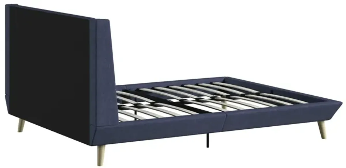 Farnsworth Upholstered Bed with Low Profile Platform Frame