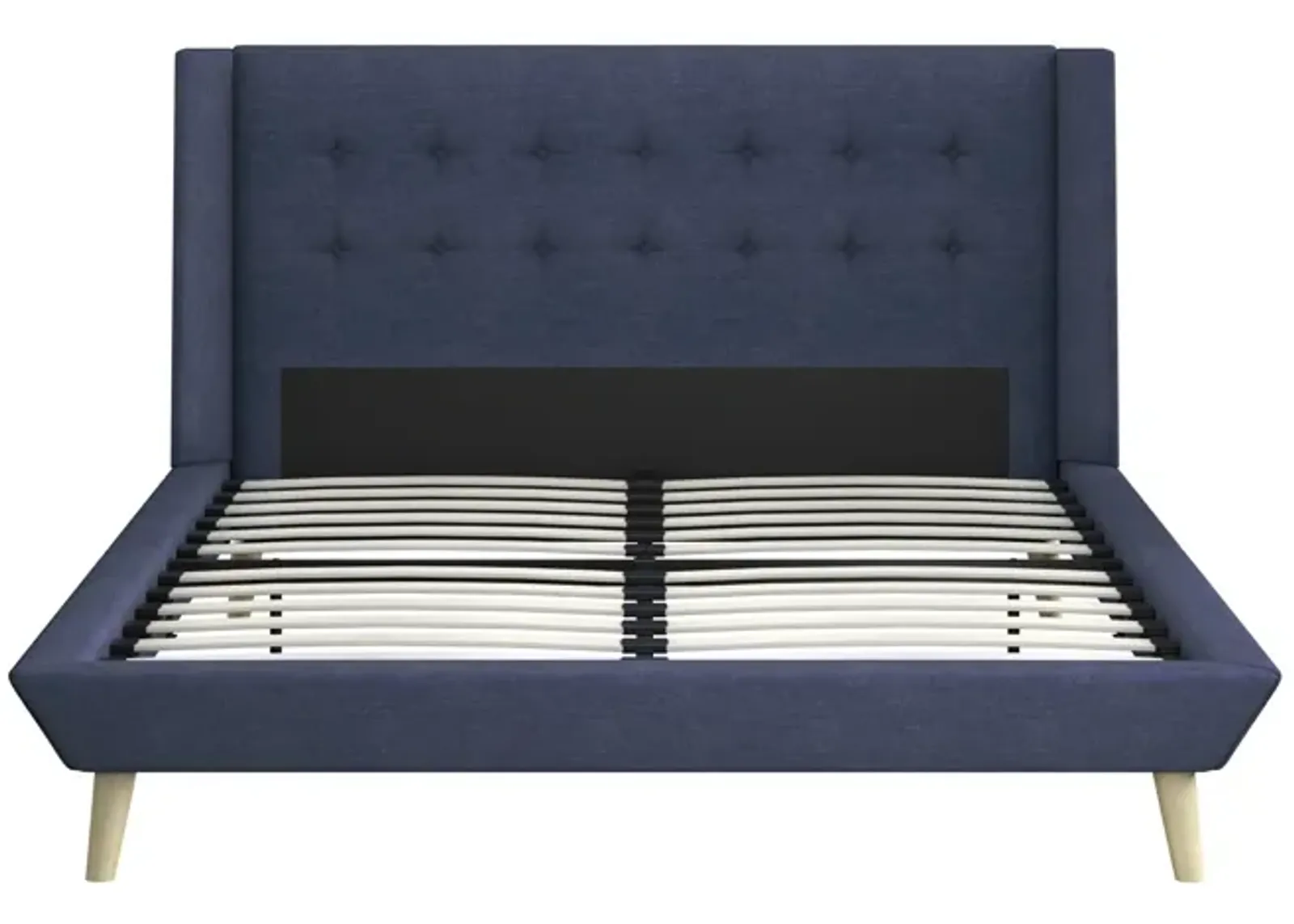 Farnsworth Upholstered Bed with Low Profile Platform Frame