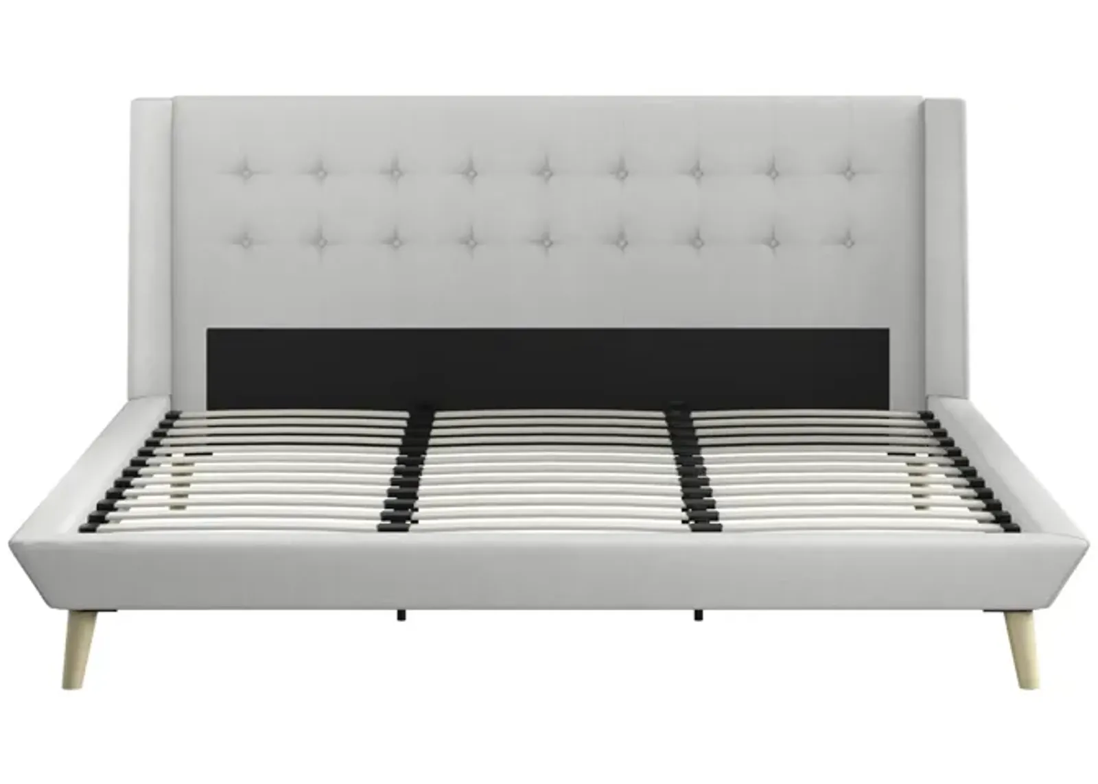 Farnsworth Upholstered Bed with Low Profile Platform Frame