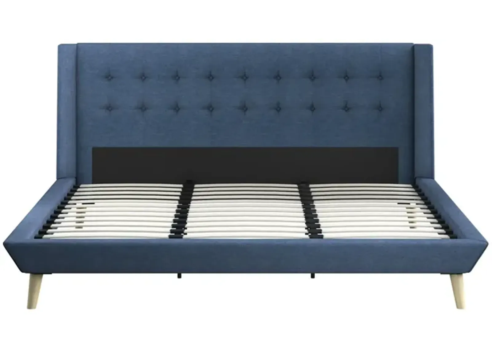 Farnsworth Upholstered Bed with Low Profile Platform Frame