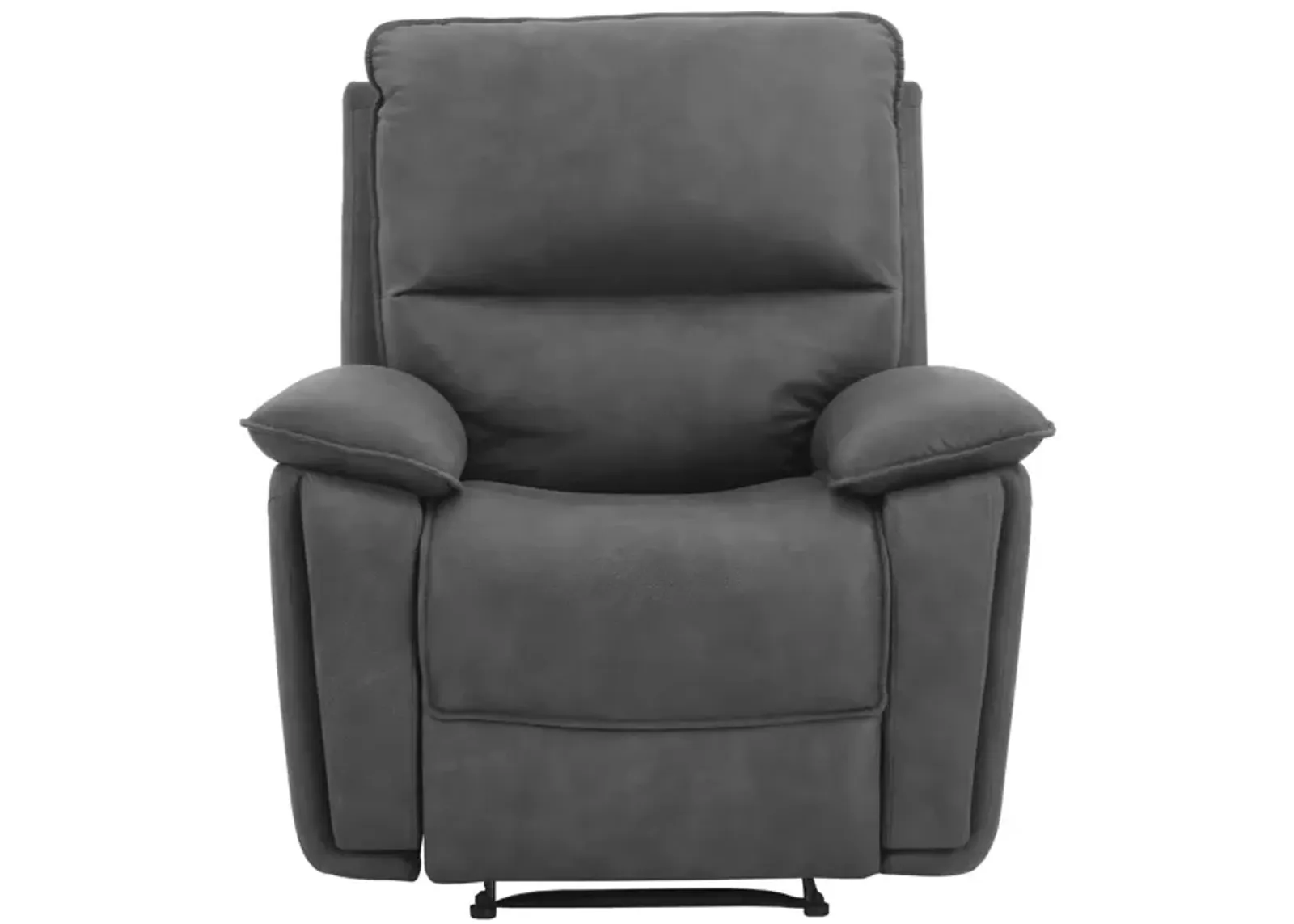 Labatte Faux Leather Recliner with Dual USB Port