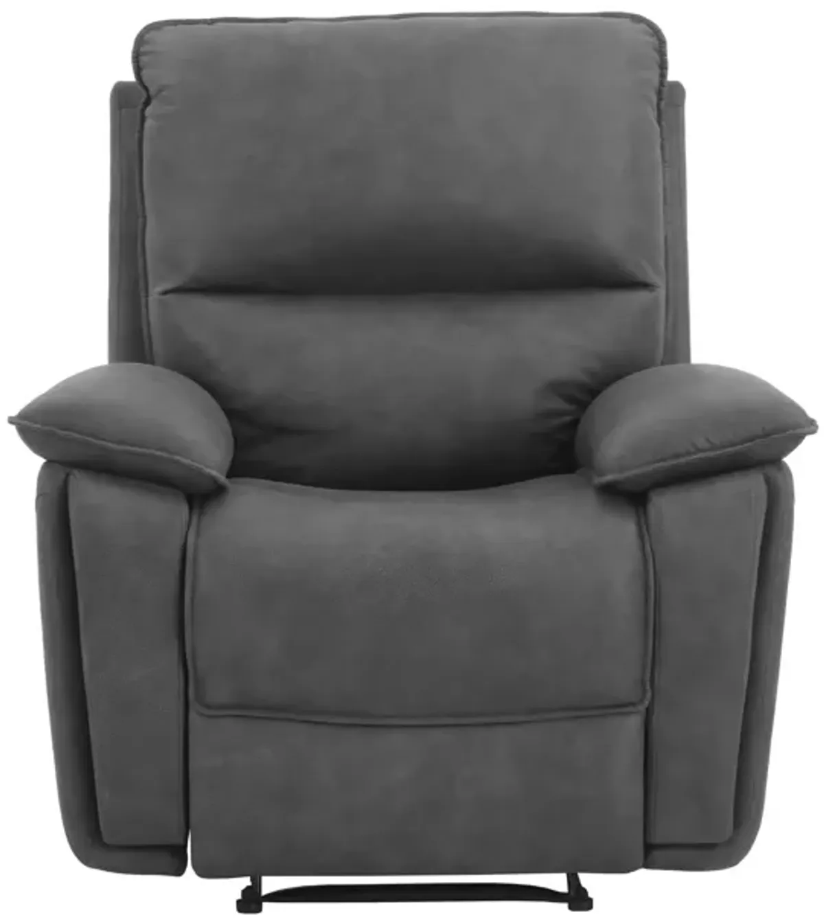 Labatte Faux Leather Recliner with Dual USB Port