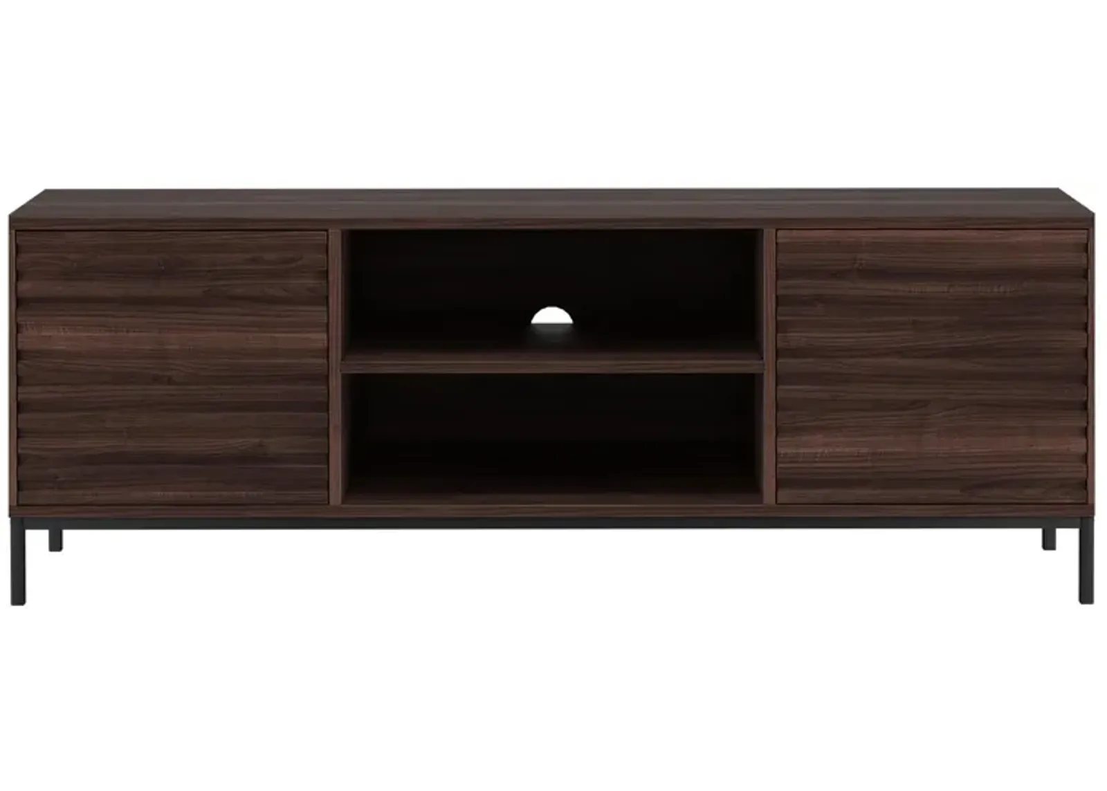 Jarrel TV Stand with 2 Side Cabinets