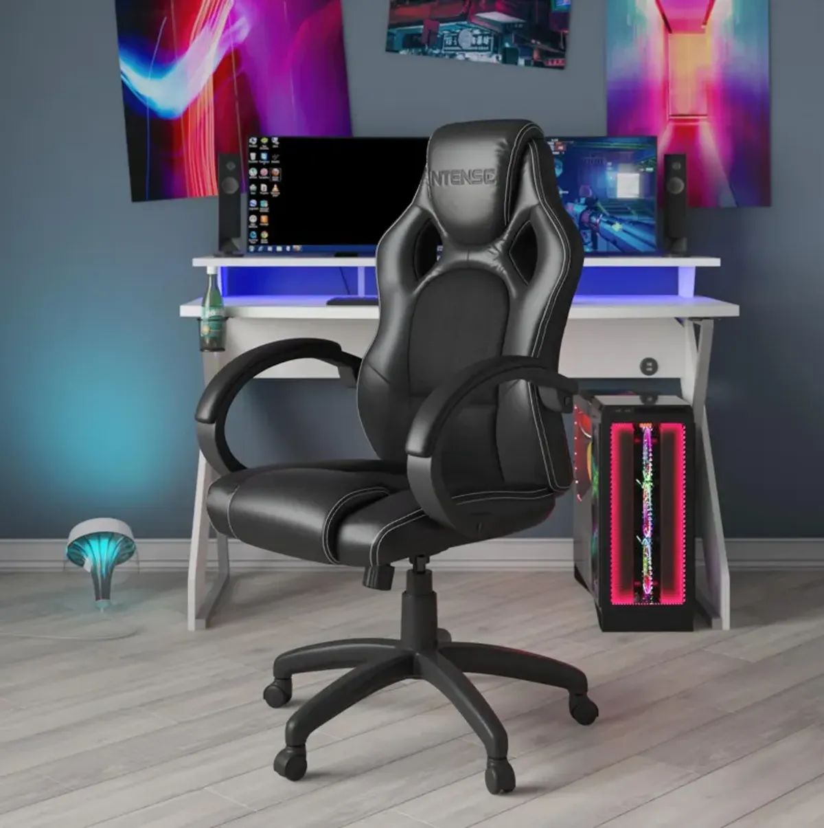 Vortex Gaming and Office Faux Leather High Back Chair