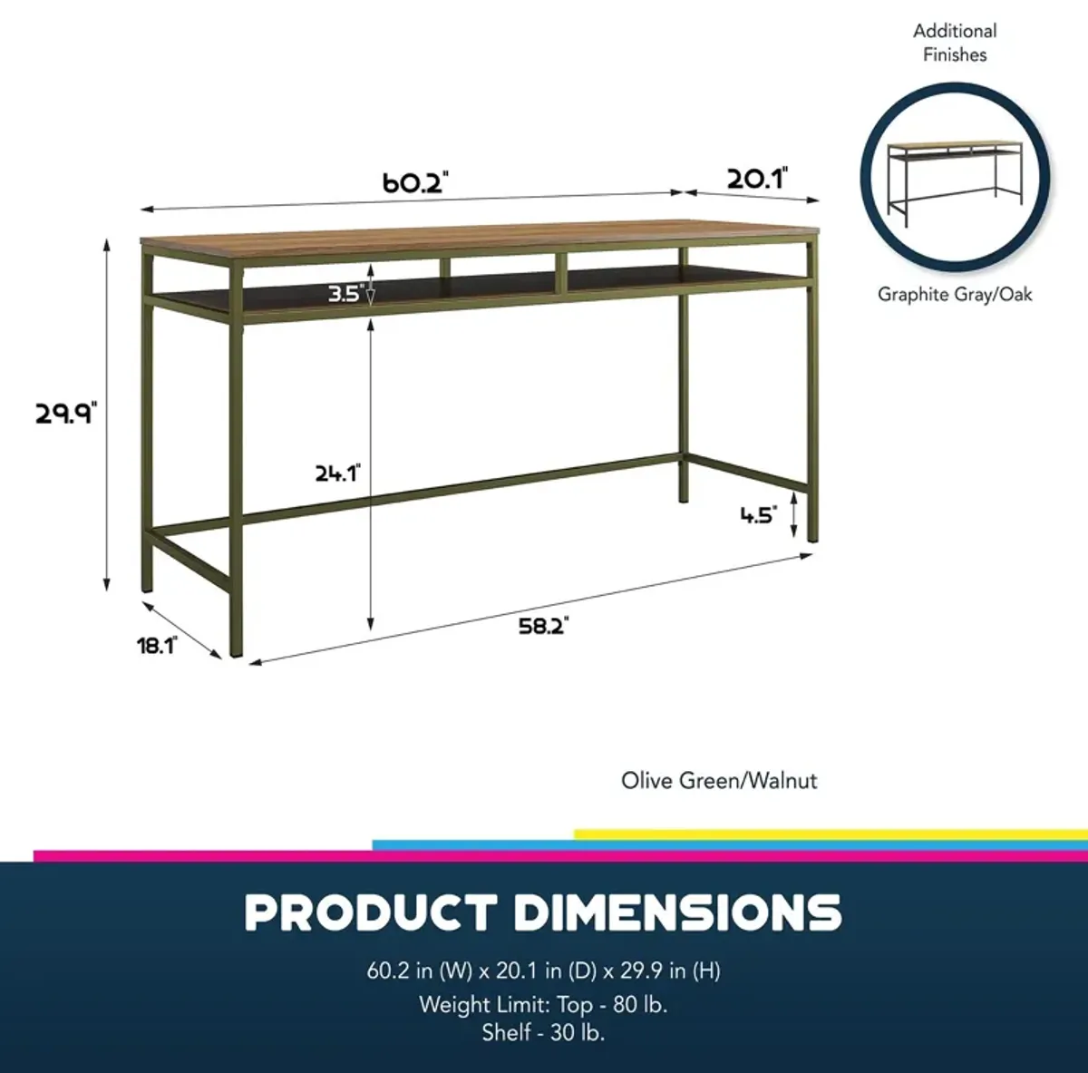 Bradford Computer Desk