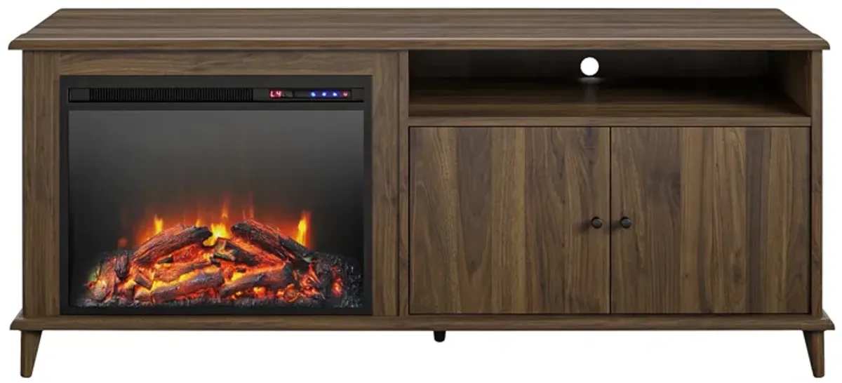 Farnsworth Fireplace TV Stand for TVs up to 65"