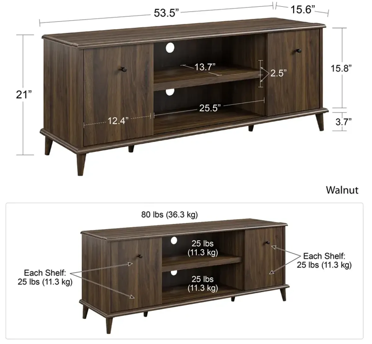 Farnsworth TV Stand for TVs up to 55"