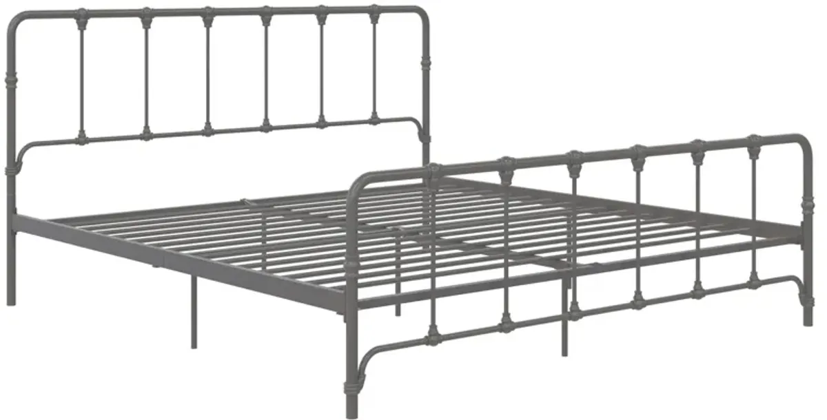 Farmhouse Metal Bed