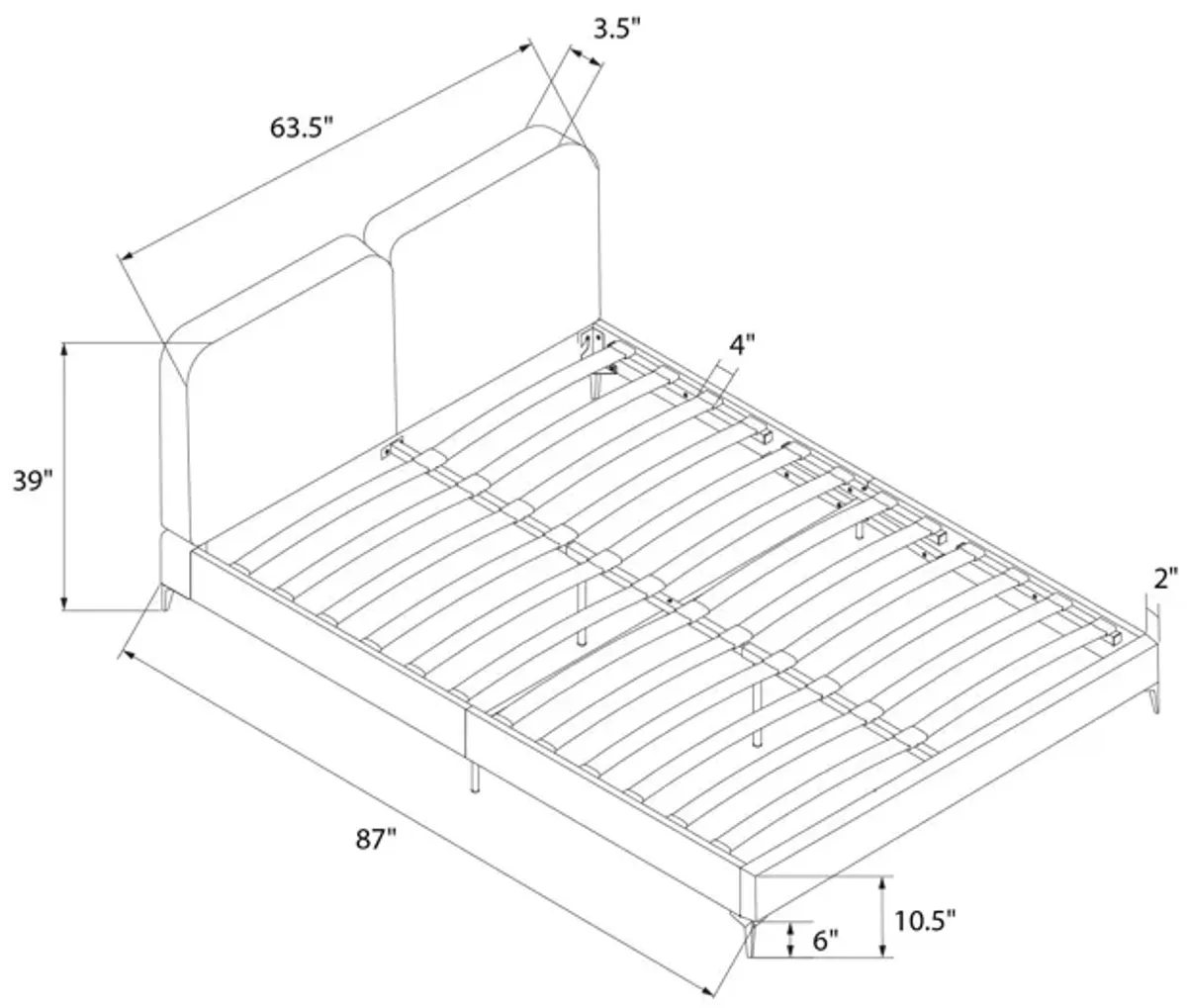 Coco Upholstered Bed