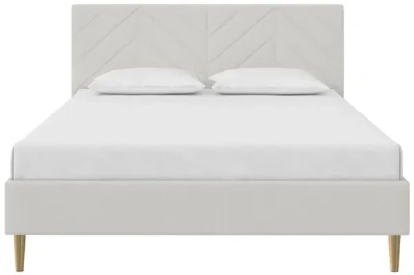 Andrea Tufted Upholstered Platform Bed