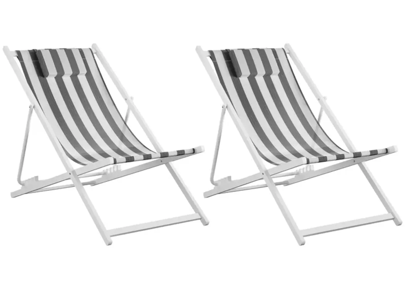 Poolside Gossip, Bebe Folding Beach Chair, Set of 2