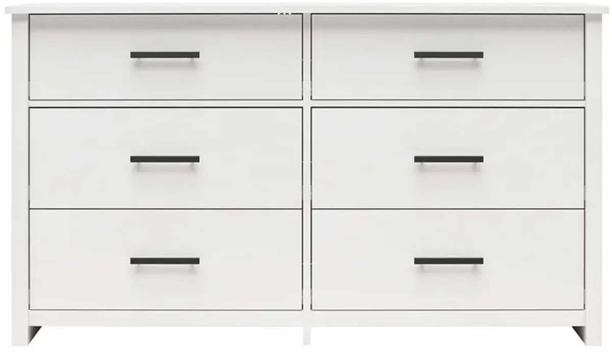 Brookshore Wide 6-Drawer Dresser