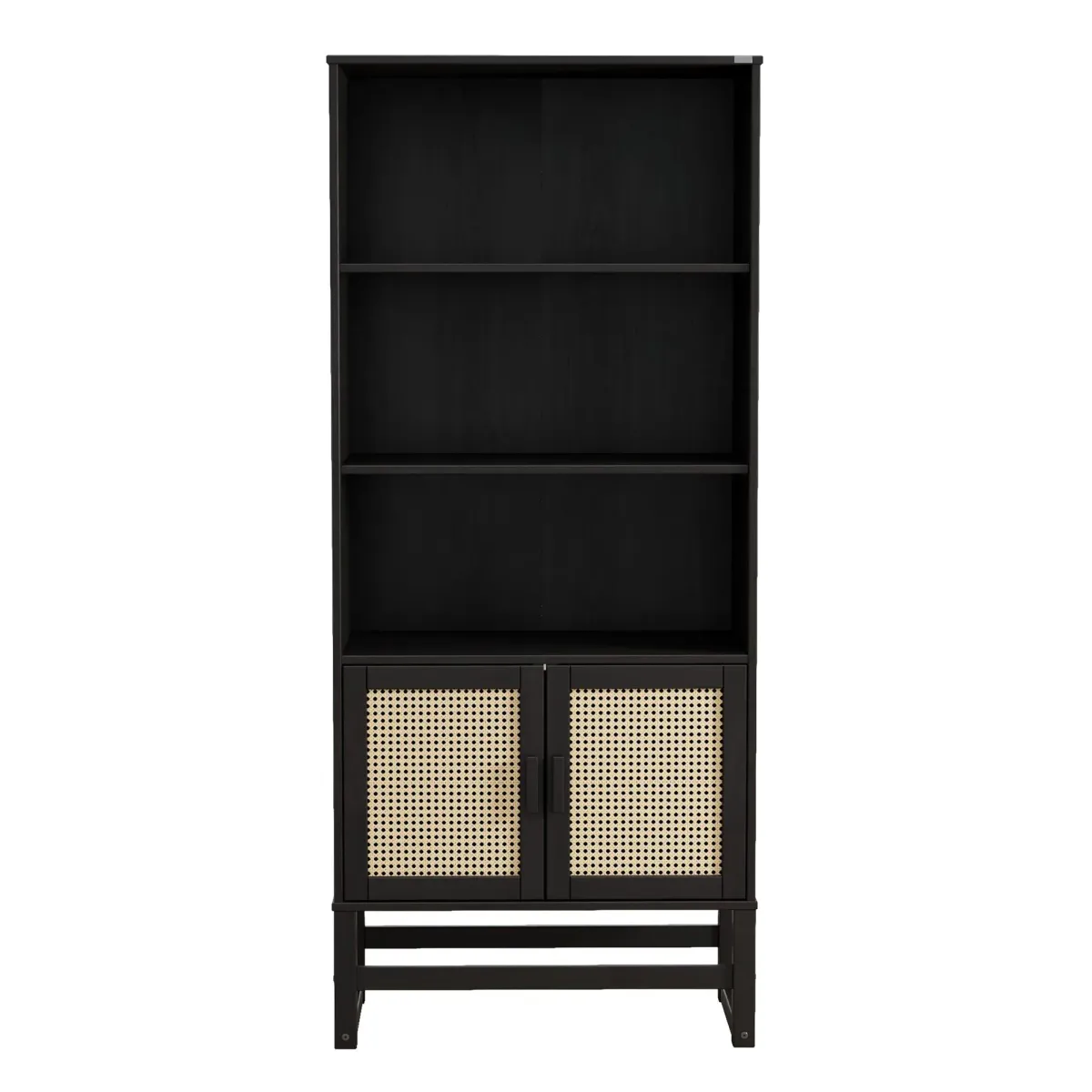 Talo 3 Shelf Bookcase with Closed Storage