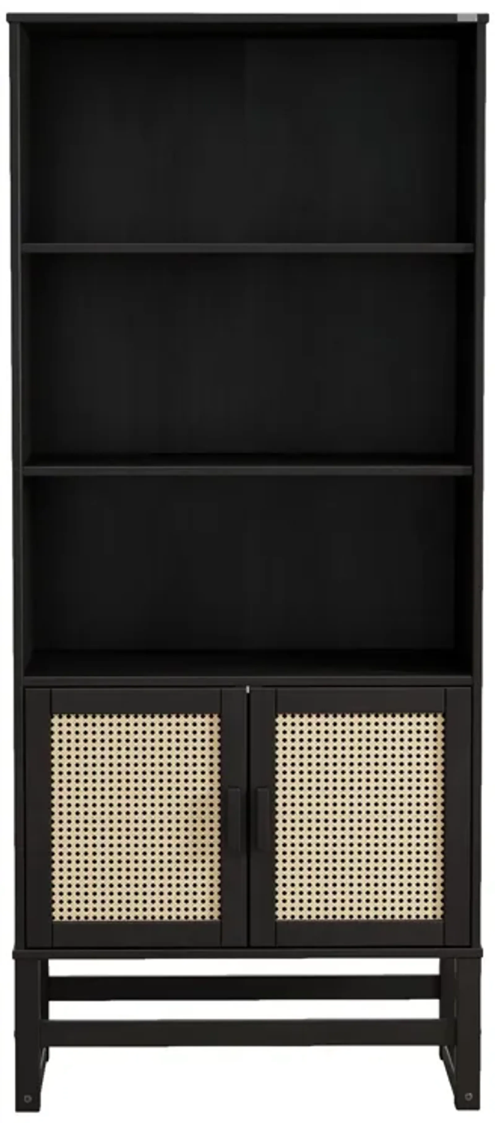 Talo 3 Shelf Bookcase with Closed Storage