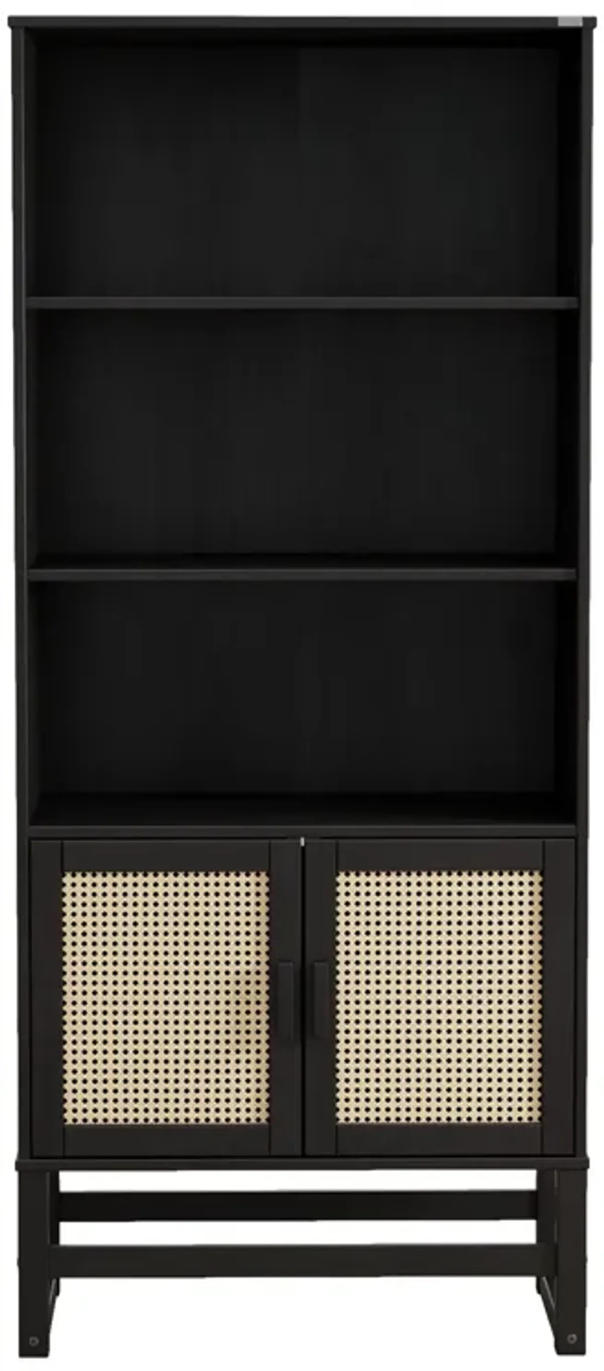 Talo 3 Shelf Bookcase with Closed Storage