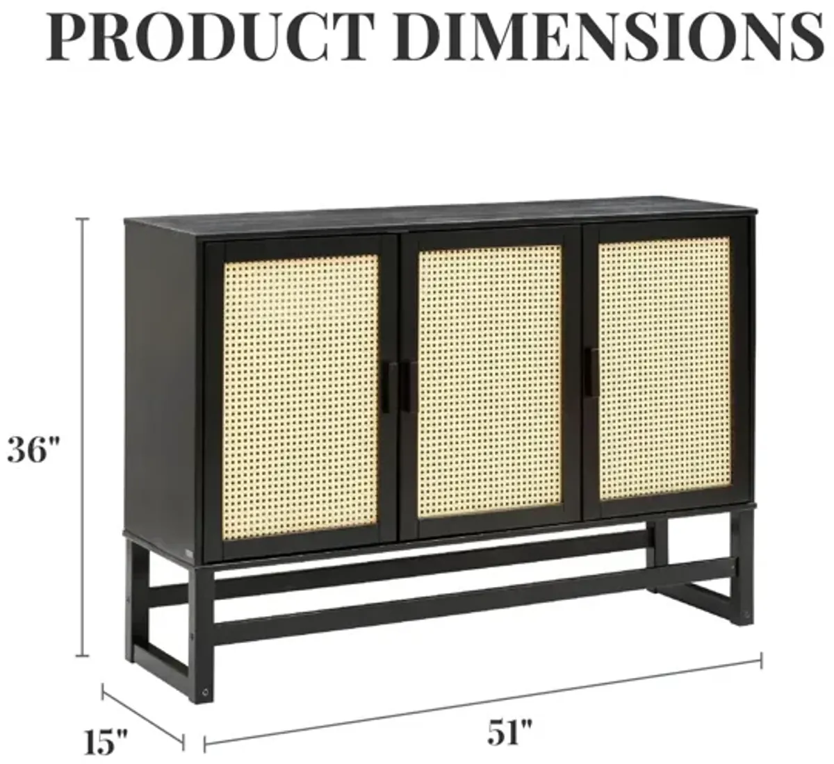 Talo Sideboard with 2 Cabinets