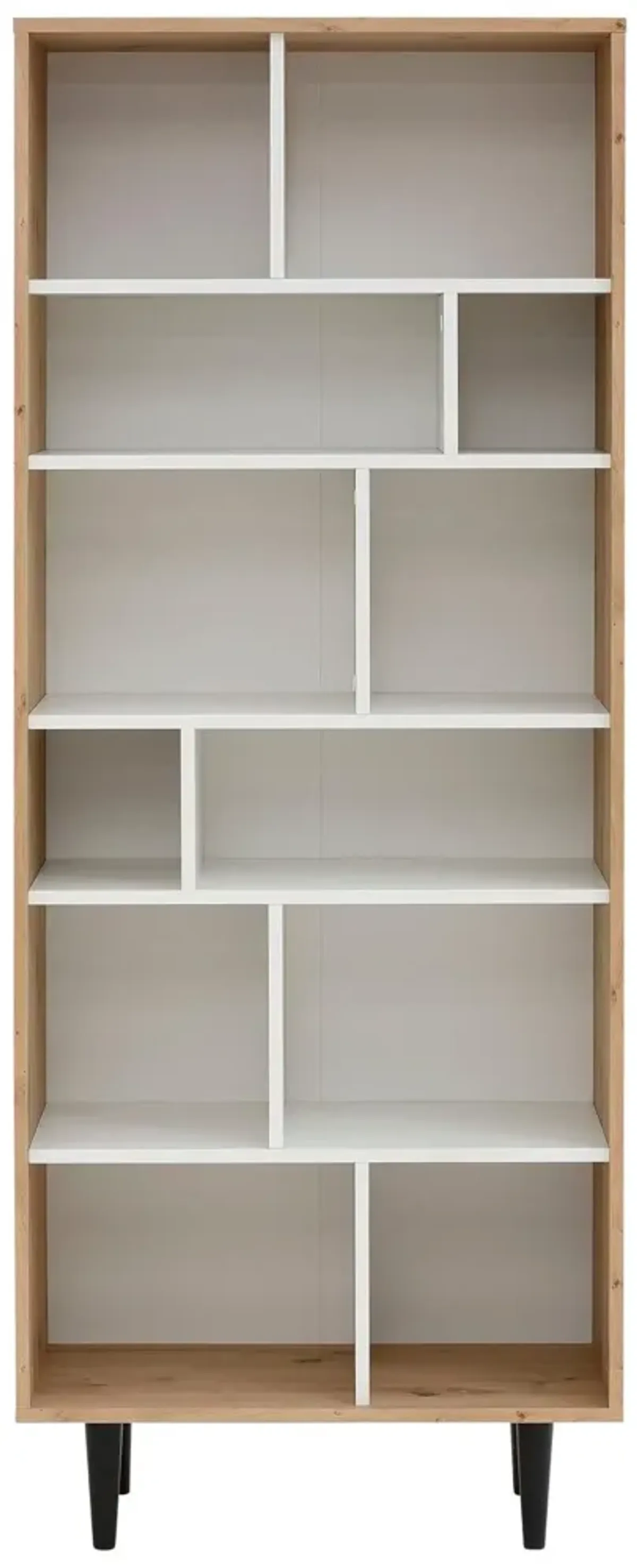 Rakel Modern Bookcase with Many Shelves