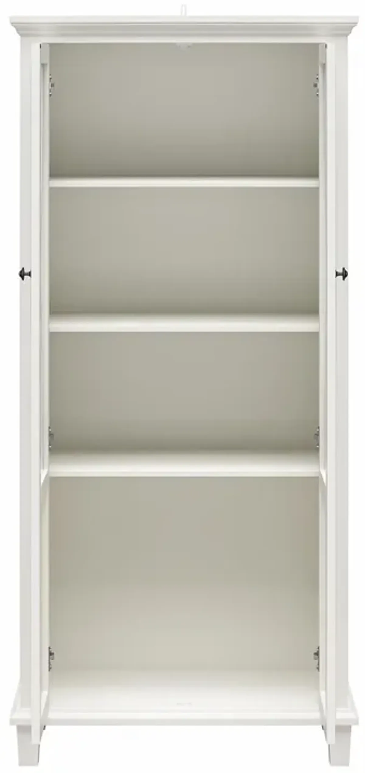 Ellington Tall Accent Cabinet with Glass Doors