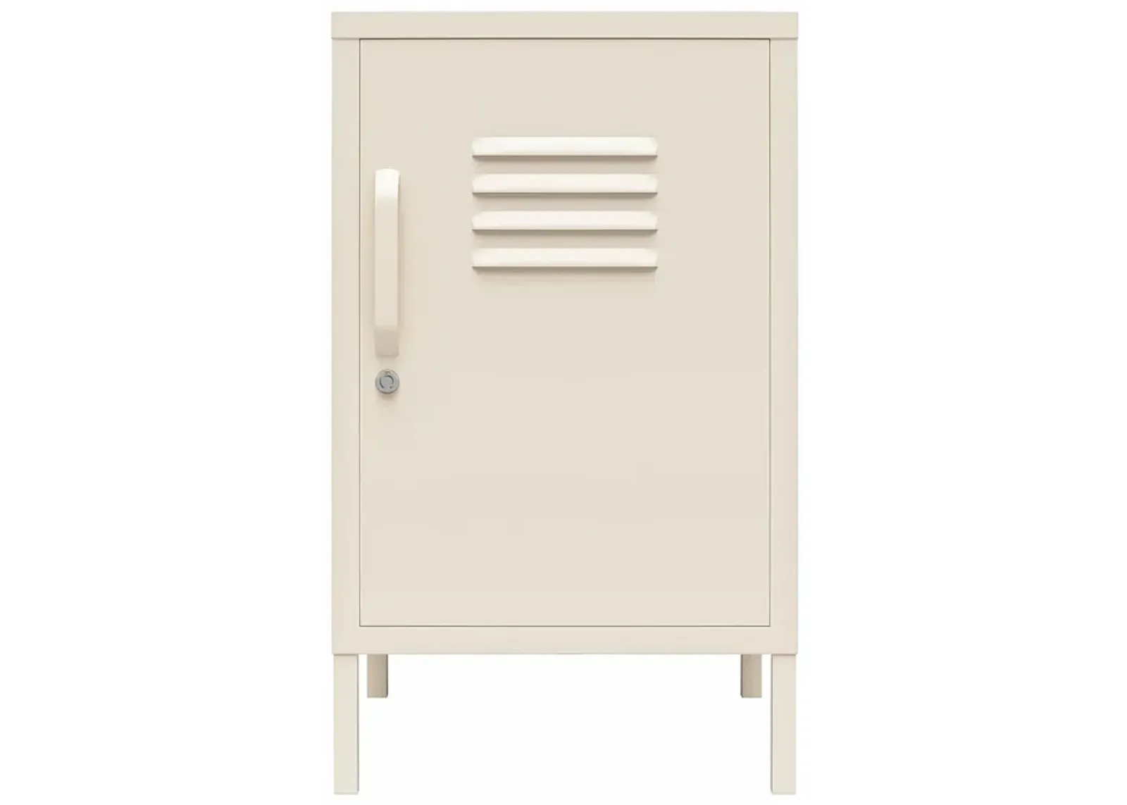 Cache 1 Door Metal Locker End Table