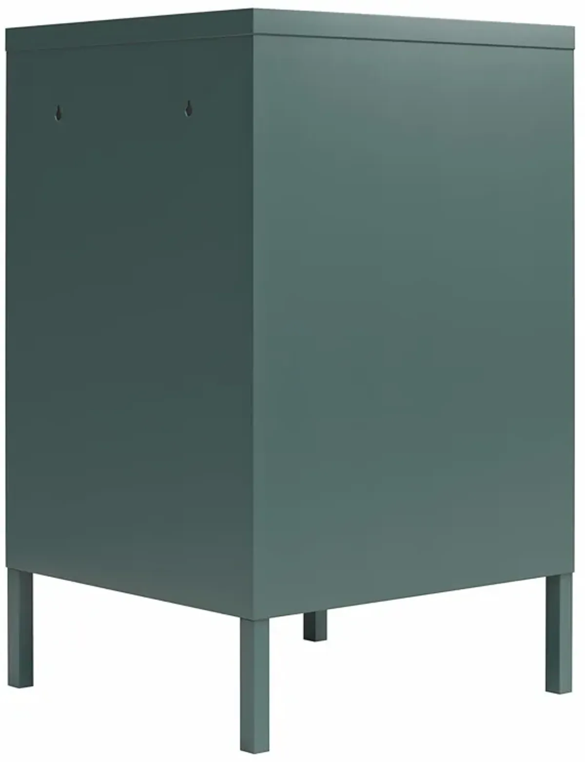 Cache 1 Door Metal Locker End Table