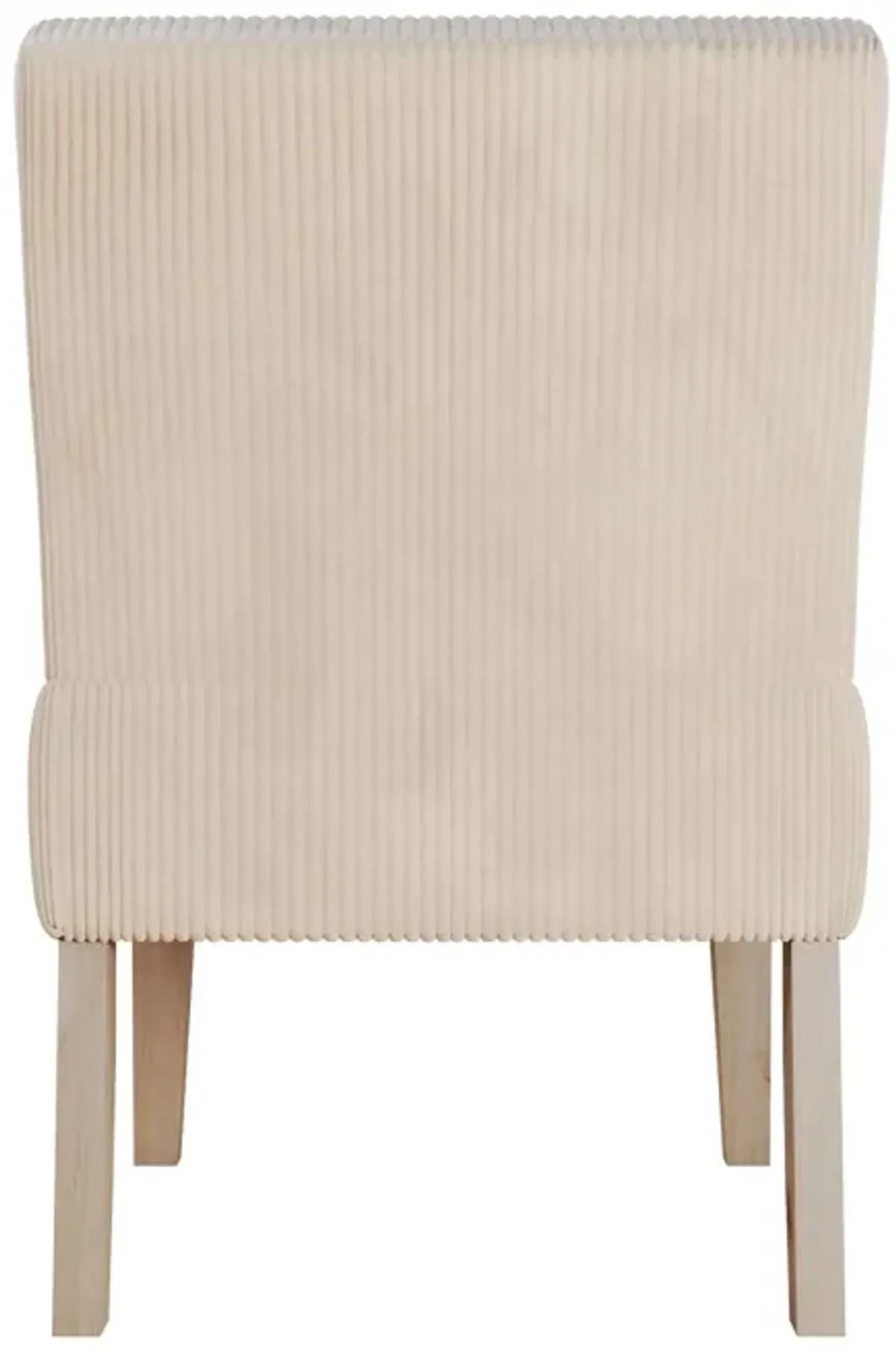 Hazen Armless Upholstered Corduroy Accent Chair