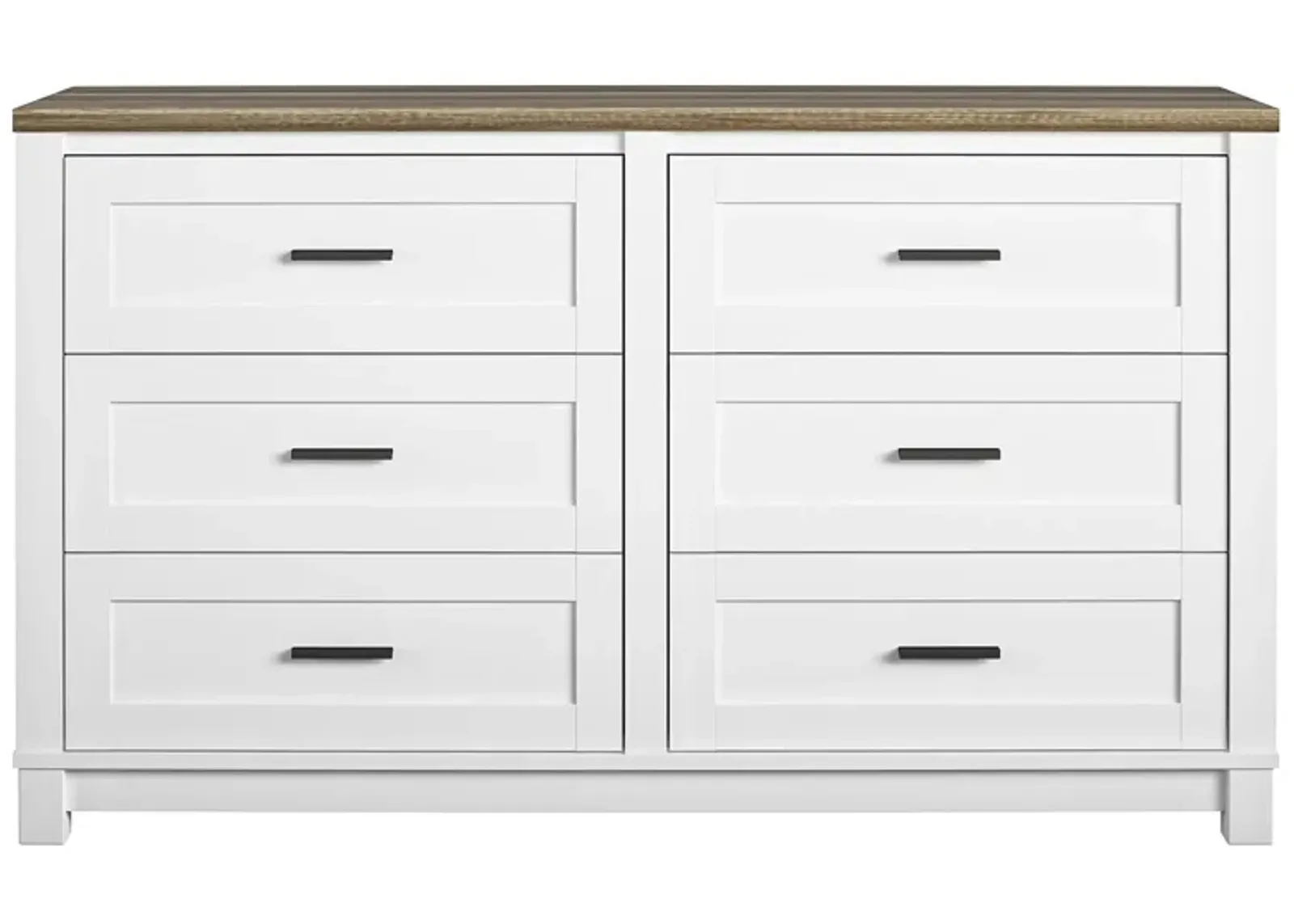 Chapel Hill Modern Farmhouse 6 Drawer Dresser