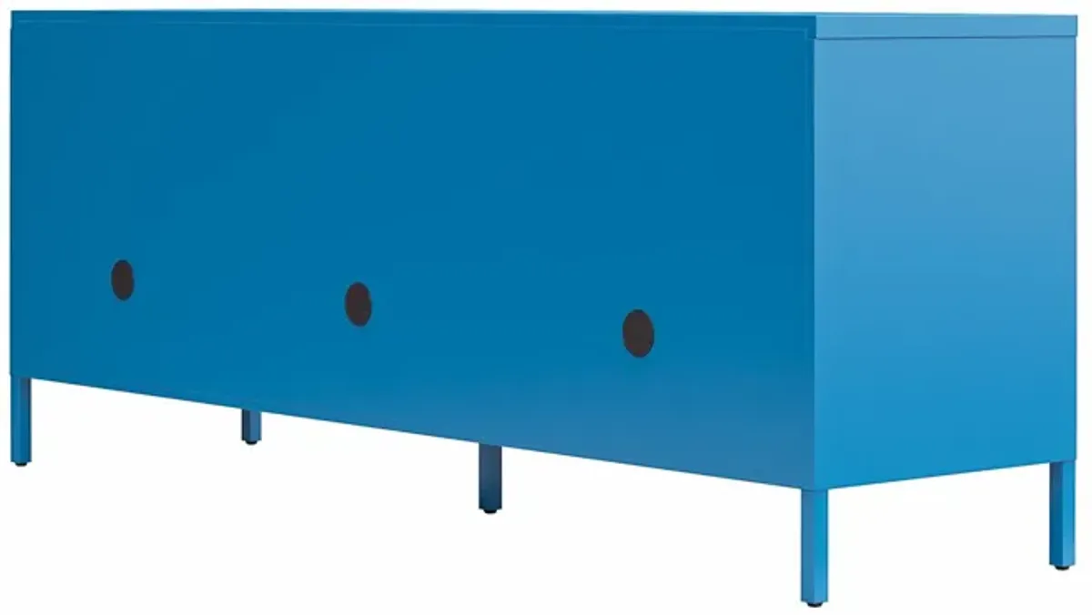 Cache Metal Locker-Style TV Stand for TVs up to 65"