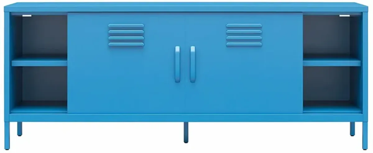 Cache Metal Locker-Style TV Stand for TVs up to 65"