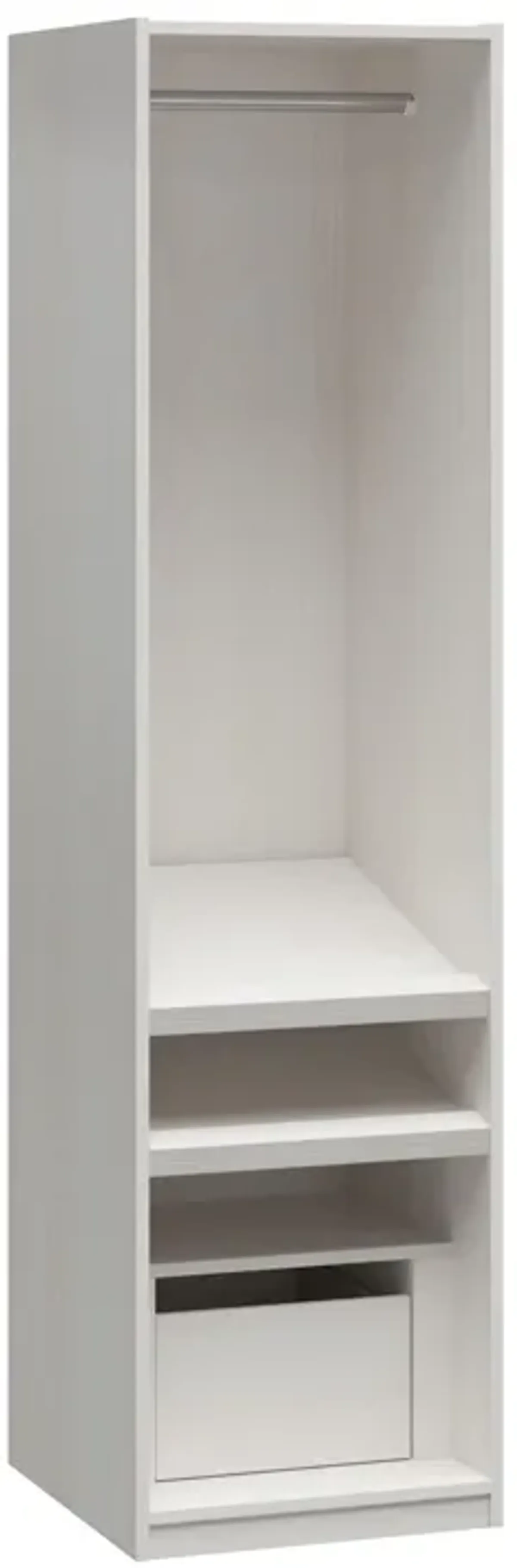 Perry Park Modular Wardrobe Shelving Unit with Drawer