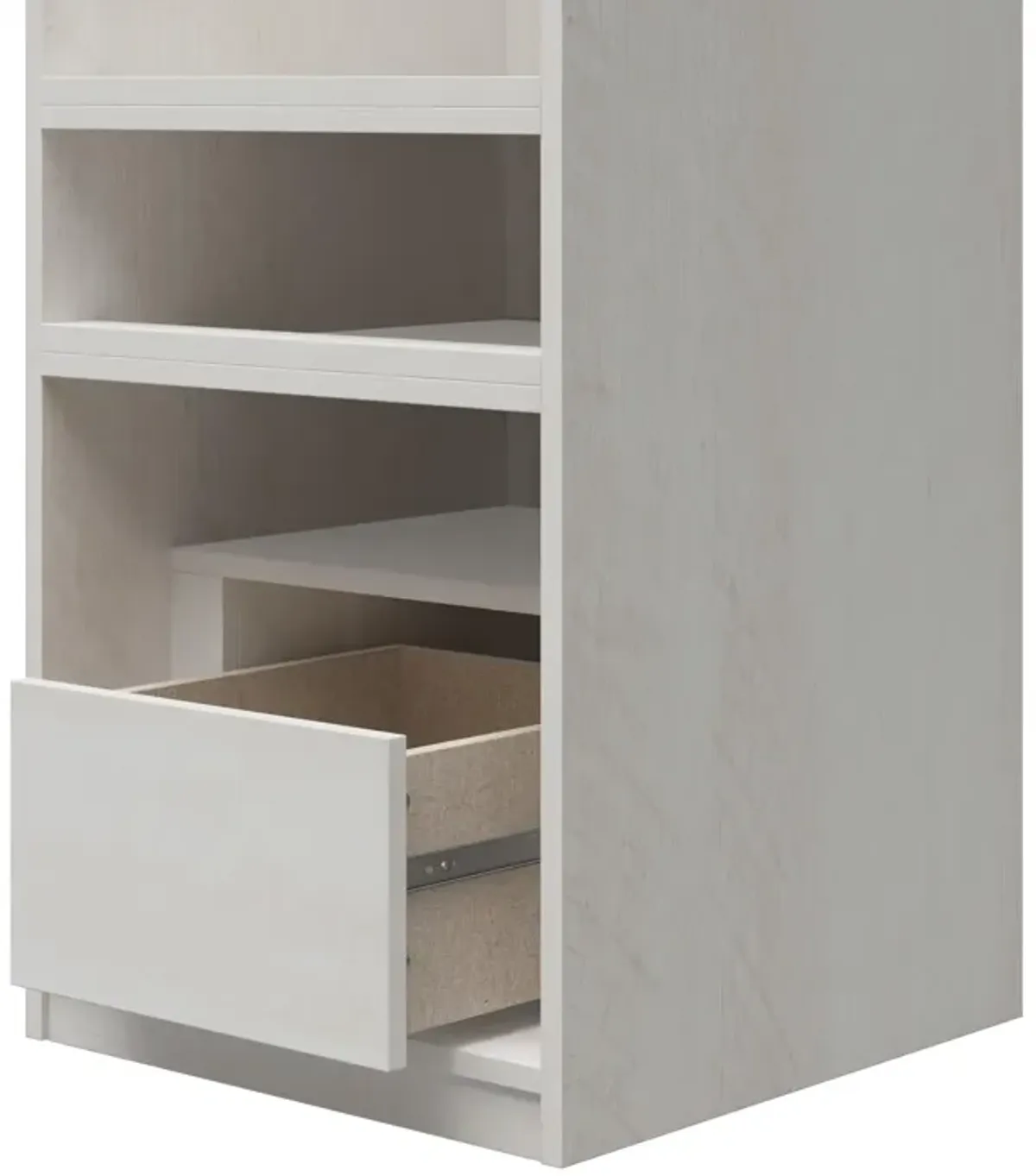 Perry Park Modular Wardrobe Shelving Unit with Drawer