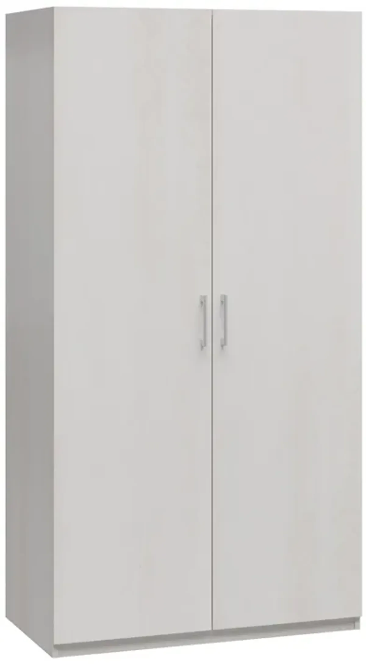 Perry Park Modular Extra Wide Wardrobe with Adjustable Open Shelves and Clothing Rods