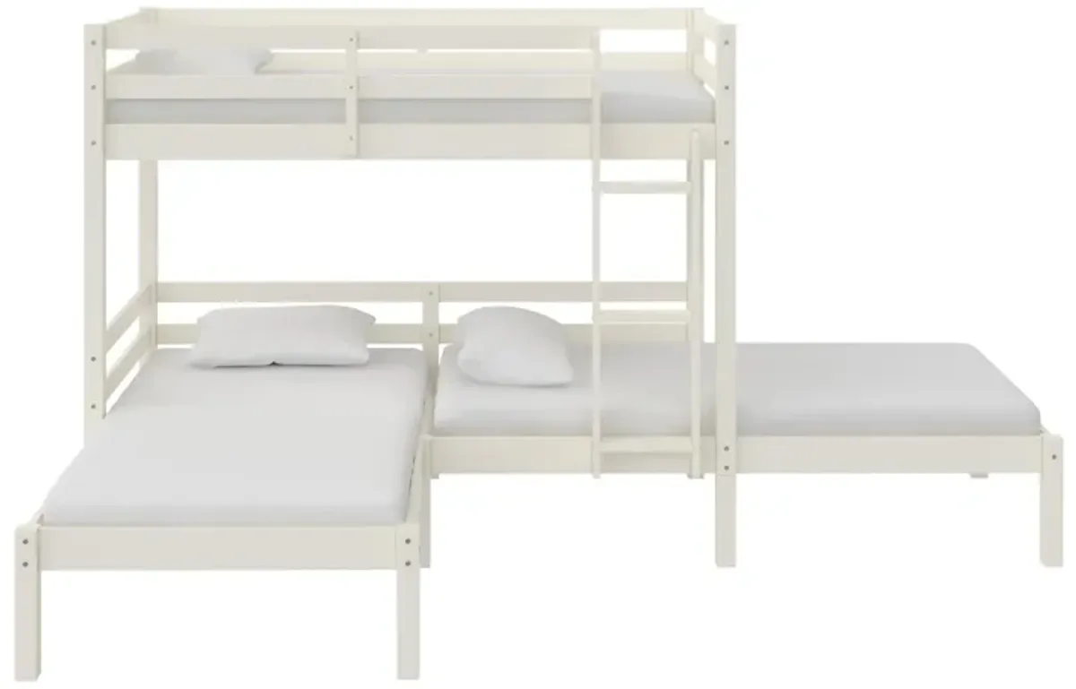 Casey L-Shaped Corner Triple Bunk Bed