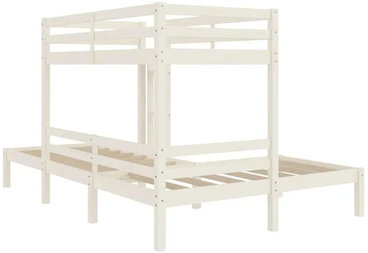 Casey L-Shaped Corner Triple Bunk Bed