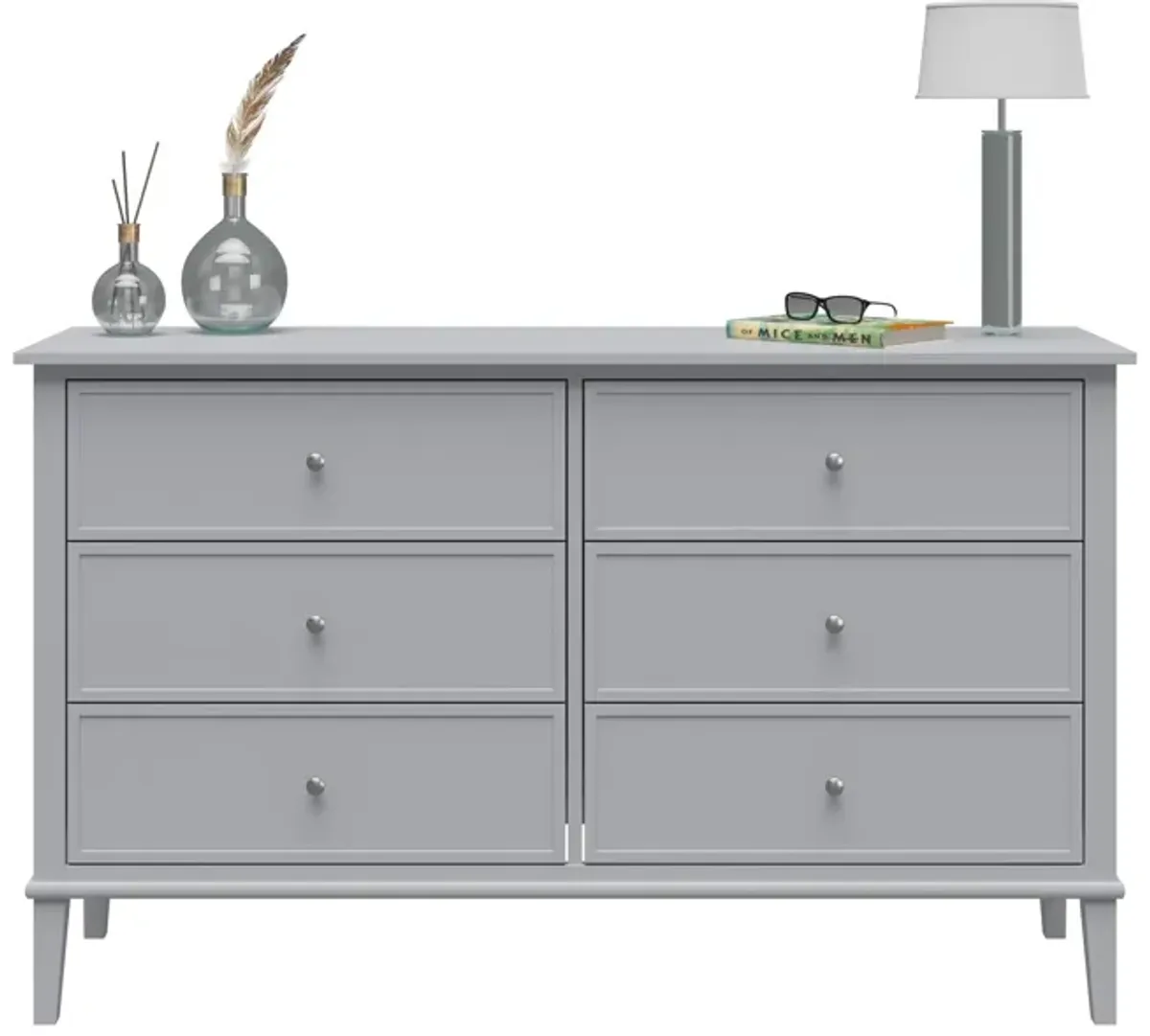 Franklin 6 Drawer Dresser with Durable Metal Slides