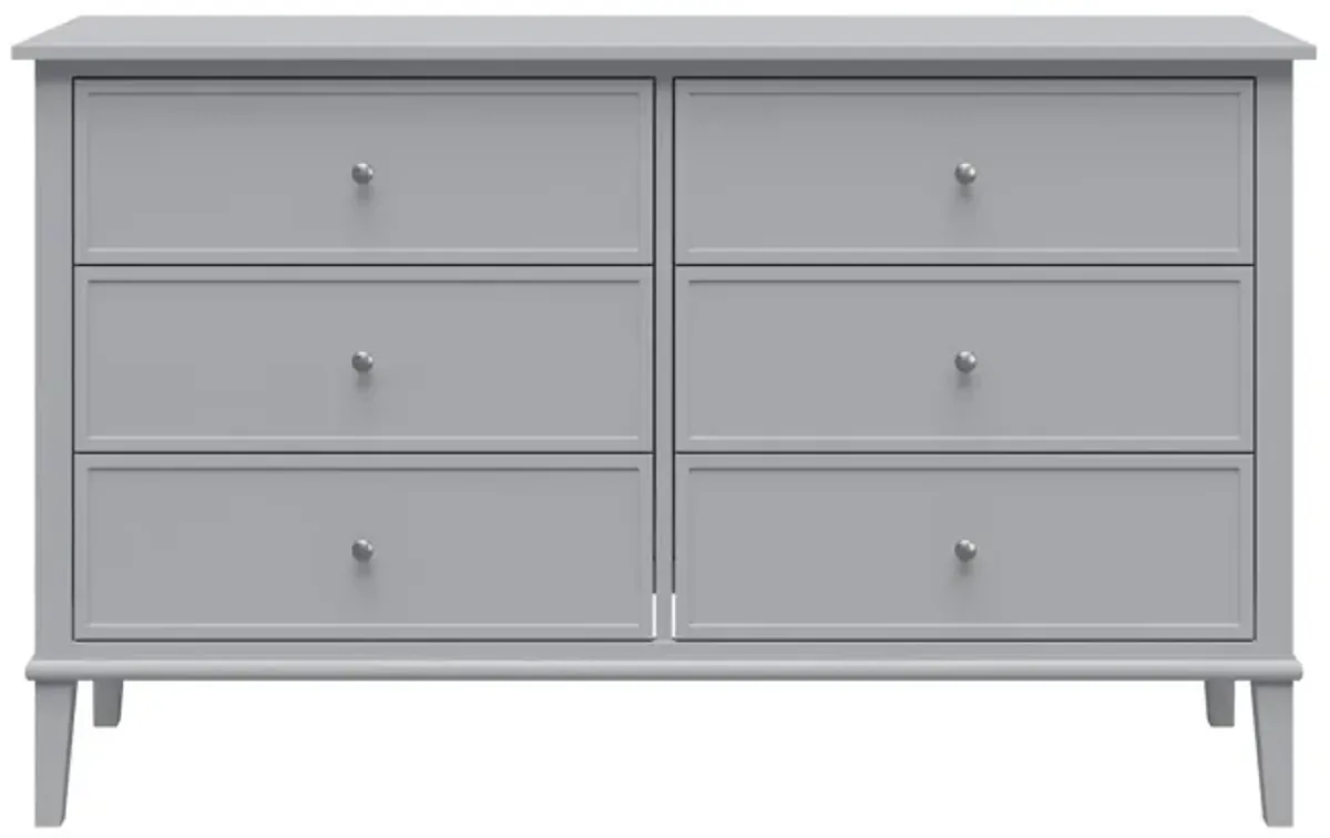 Franklin 6 Drawer Dresser with Durable Metal Slides