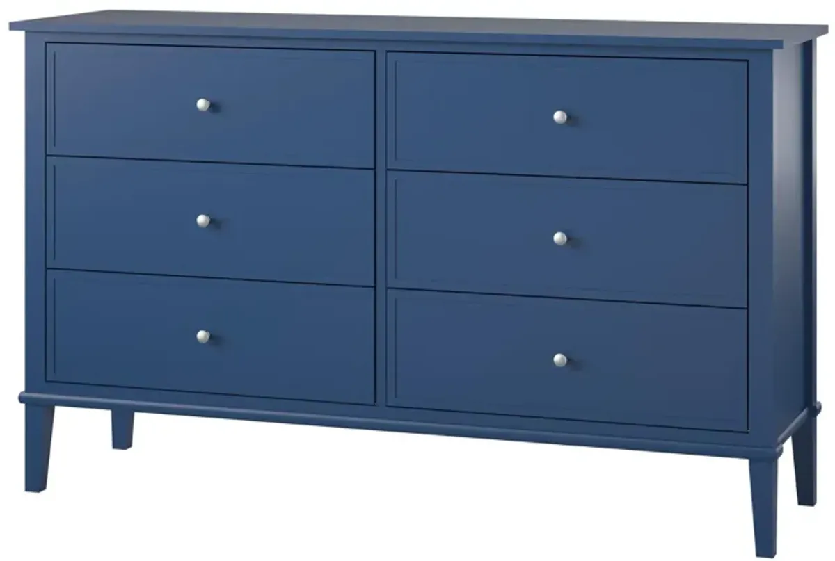 Franklin 6 Drawer Dresser with Durable Metal Slides