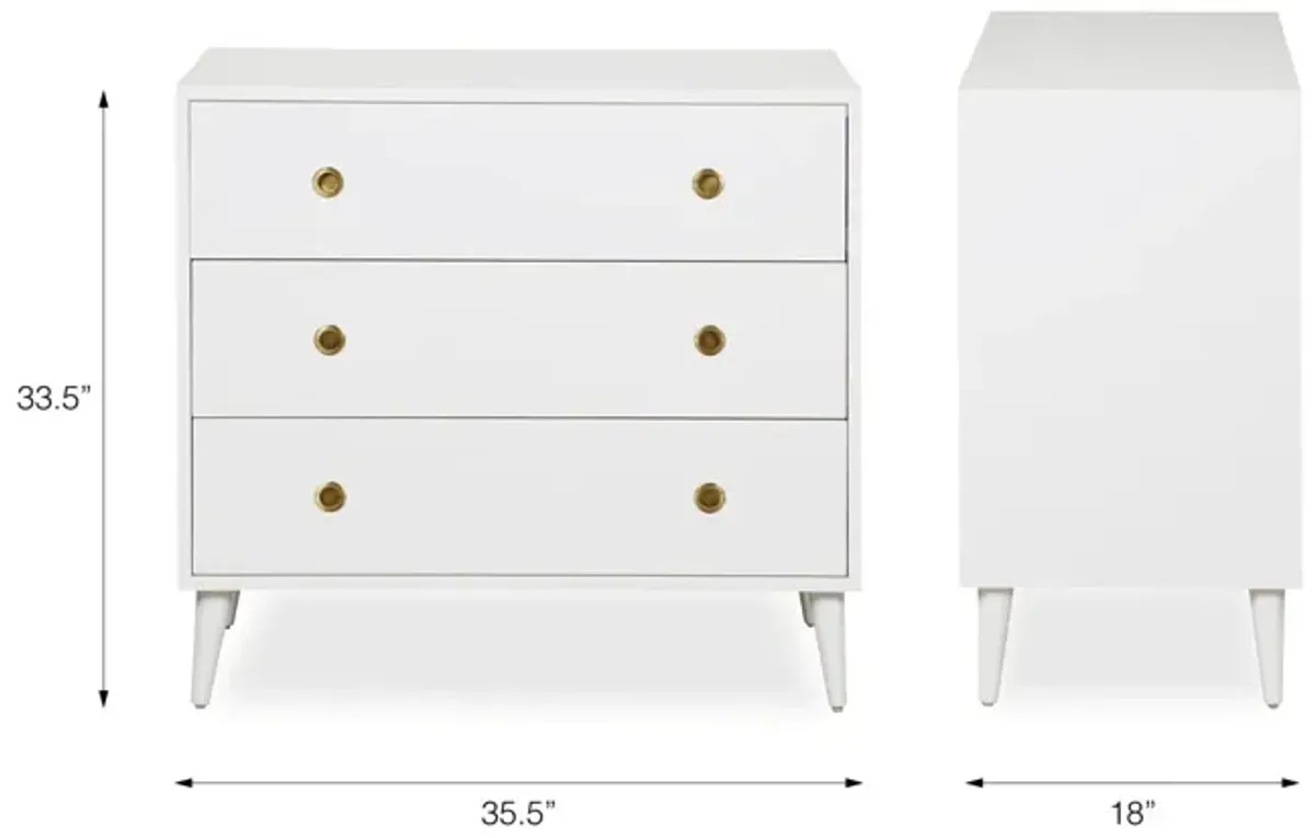 Harper 3-Drawer Storage Dresser