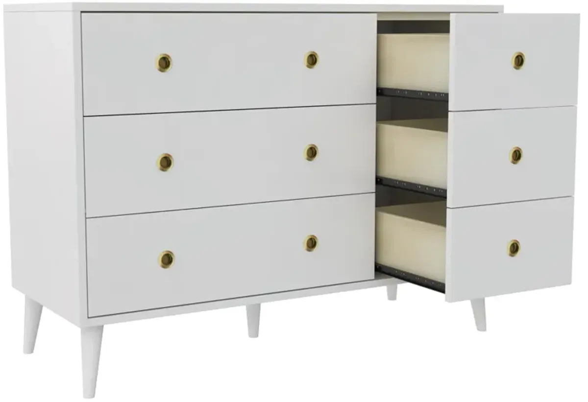 Harper 6-Drawer Storage Dresser