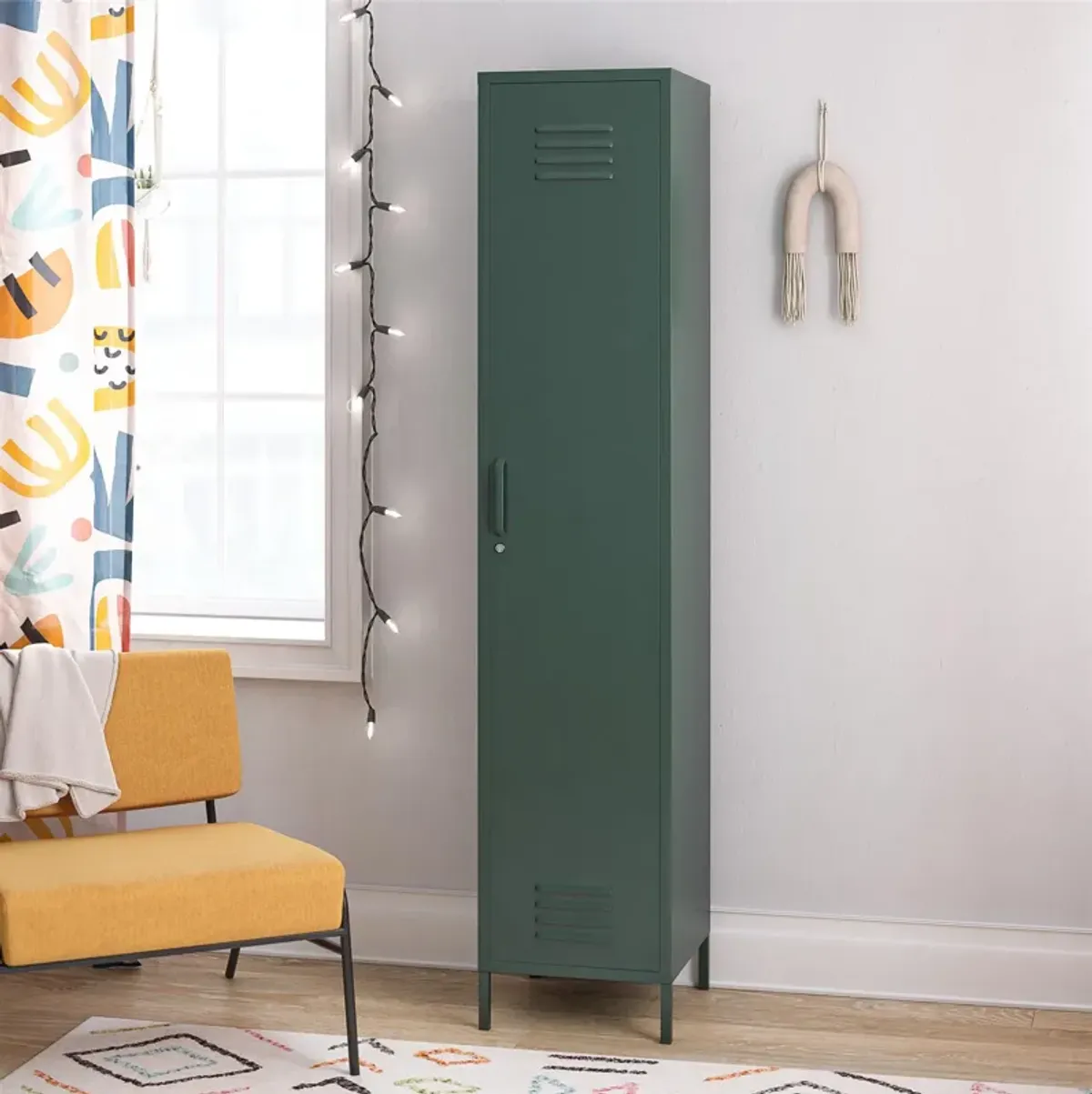 Cache Single Metal Locker Storage Cabinet