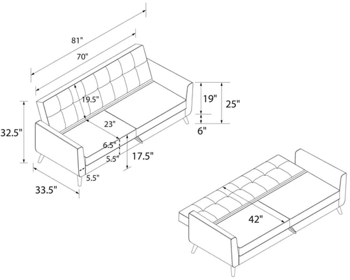 Parker Futon with Storage