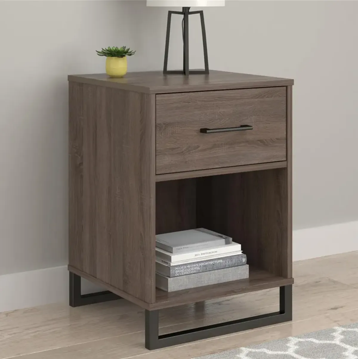 Nightstand with 1 Drawer