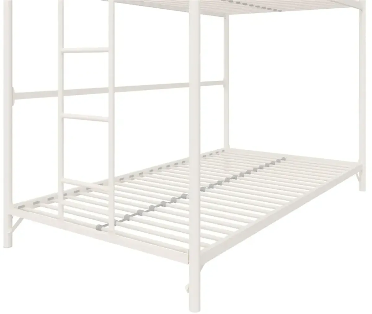 BrEZ Build Collection Easy Assembly Kids Metal Bunk Bed