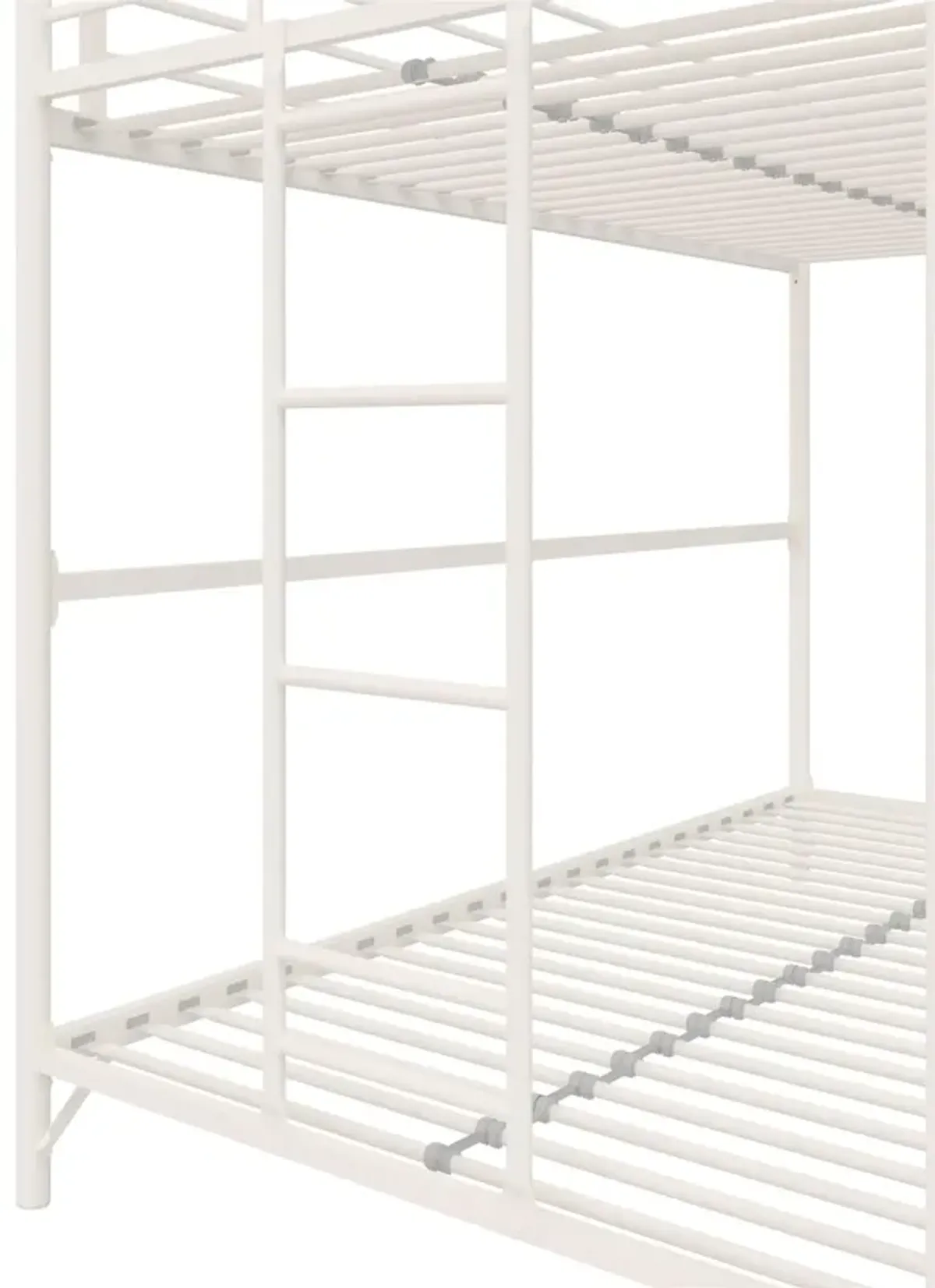 BrEZ Build Collection Easy Assembly Kids Metal Bunk Bed