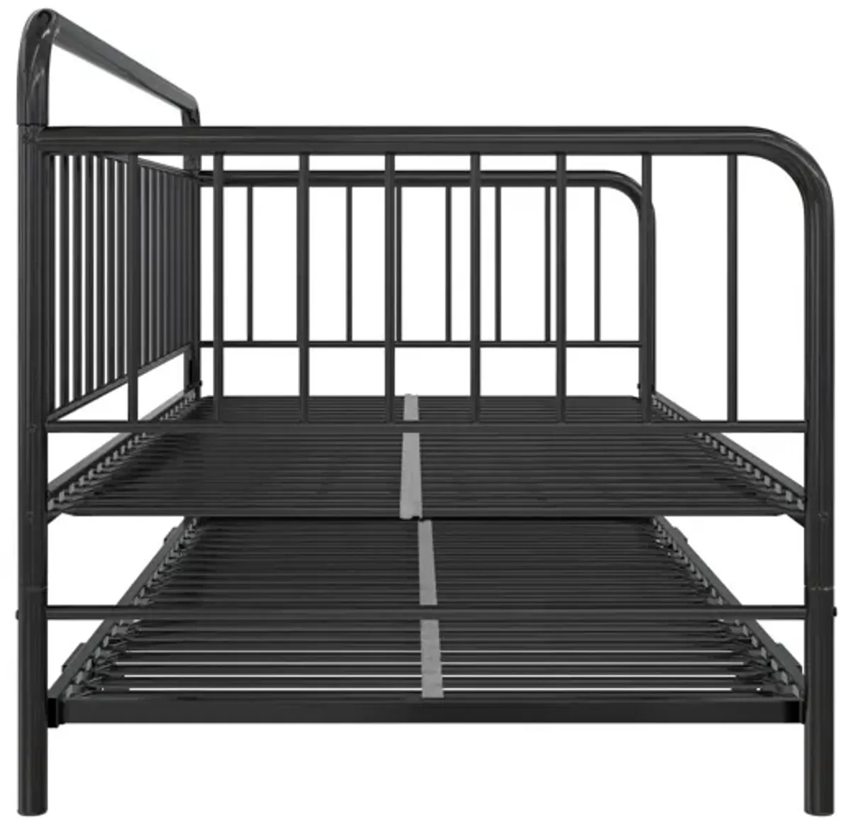 Oddny Metal Daybed with Pop Up Trundle Bed