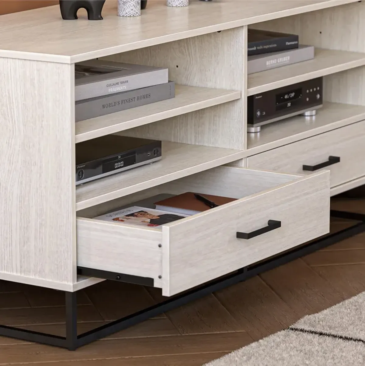 Kelly TV Stand with Drawers for TVs up to 55 in.