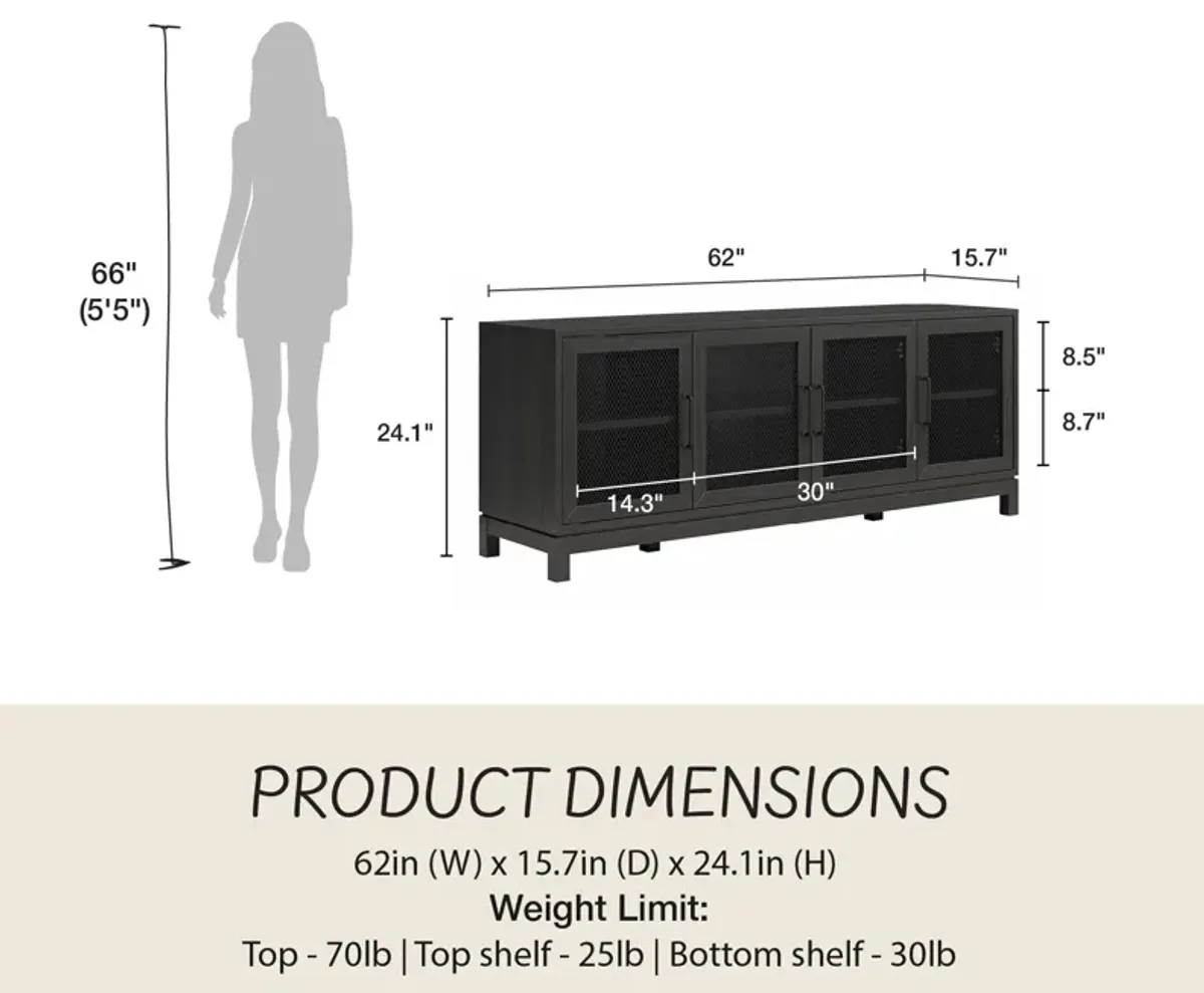 Tess TV Stand for TVs up to 65"