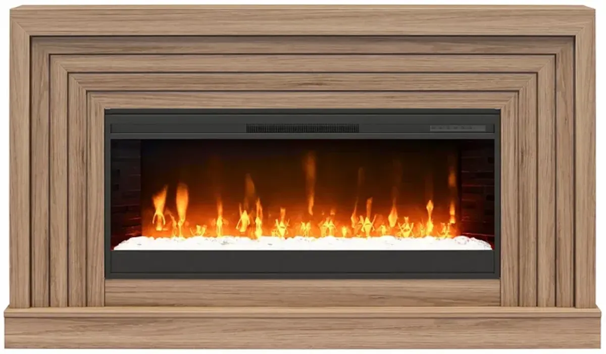 Monroe Wide Mantel Fireplace