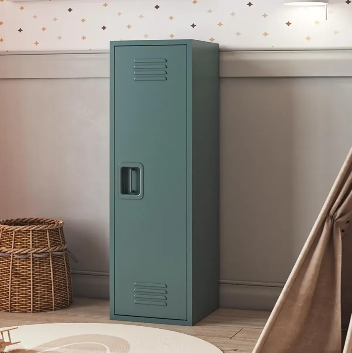 Casey Kids Tall Metal Storage Locker